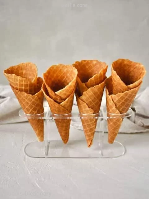 waffle cone